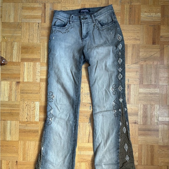 London Jean Studded Jeans Size 4 - Picture 1 of 5